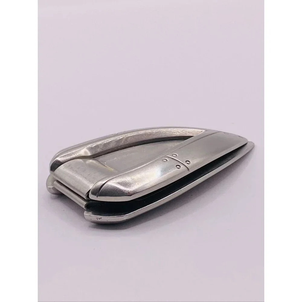 Tiffany & Co Stainless Steel Streamerica Money Clip Holder